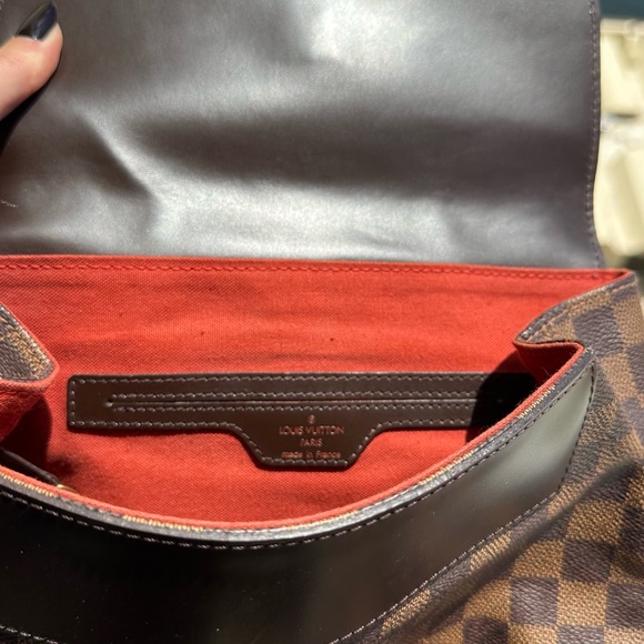 Louis Vuitton gently used Soho backpack. Material: Damier Ebene - Picture 2 of 8